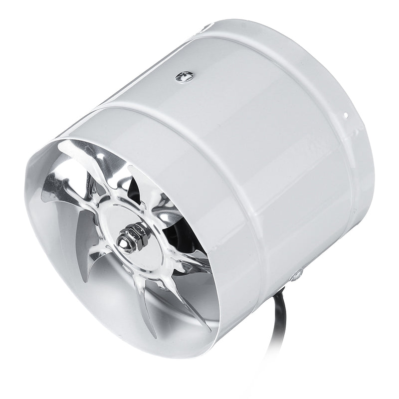 220V 150mm/6 Inch Round Exhaust Duct Vent Fan Ventilation Industrial Quiet Bathroom Fan