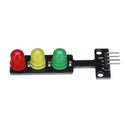 3pcs 5V LED Traffic Light Display Module Electronic Building Blocks Board For