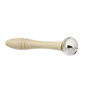 IRIN Orff Single Wooden Hand Tinkle Bell Musical Instrument Educational Stick for Baby Toys