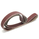 6pcs Mixed Grit Sanding Belts Set 2x72 Inch 36-150 Grit Abrasive Sanding Belts