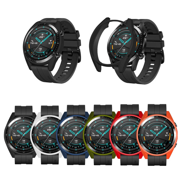 Bakeey Pure Soft TPU Watch Case Cover Watch Cover Screen Protector for Huawei Watch GT 2 46mm / Huawei Watch GT 46mm