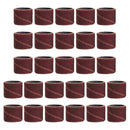 319pcs 3/8 1/4 1/2 Inch Sanding Bands Drums Sleeves 60 120 320 Grit Sanding Drum