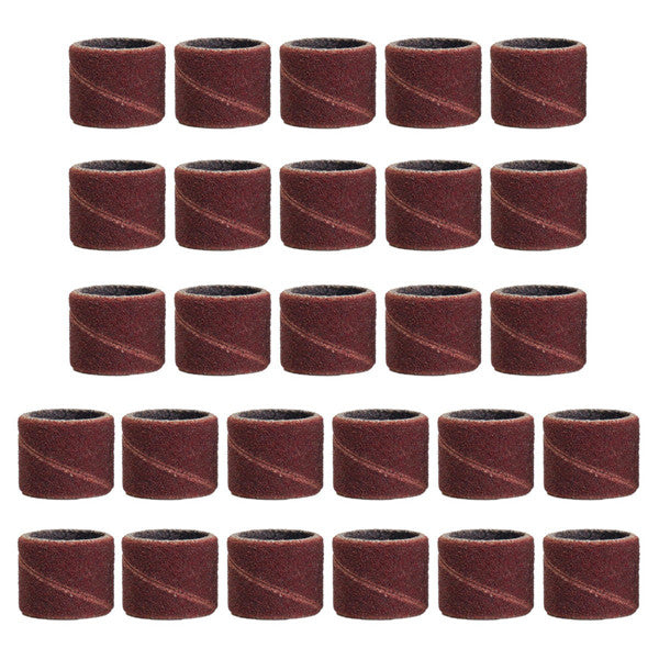 319pcs 3/8 1/4 1/2 Inch Sanding Bands Drums Sleeves 60 120 320 Grit Sanding Drum