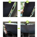 Folding Auto Windshield Block Cover Car Retractable Front Window Sun Shade Visor