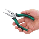 TUOSEN 6 Inch Steel Long Nose Pliers Tool Sharp Nose Pliers For RC Models