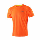 ARSUXEO Men Summer Running T Shirts Active Short Sleeves Quick Dry Training Jersey Sports Clothing