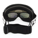 Snowmobile Skiing Goggles Double Lens Anti Fog UV Snowboard Snow Sport Black