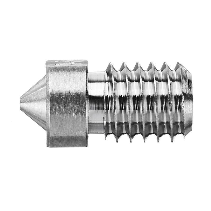 3Pcs 0.6mm Titanium Alloy M6 Thread Nozzle for 3D Printer