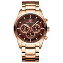 MINI FOCUS MF0170G Business Style Men Wrist Watch Stainless Steel Band Quartz Watches