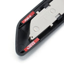 Black LED Side Marker Turn Signal Lights F10 Style Carbon Trim For BMW E90 E91