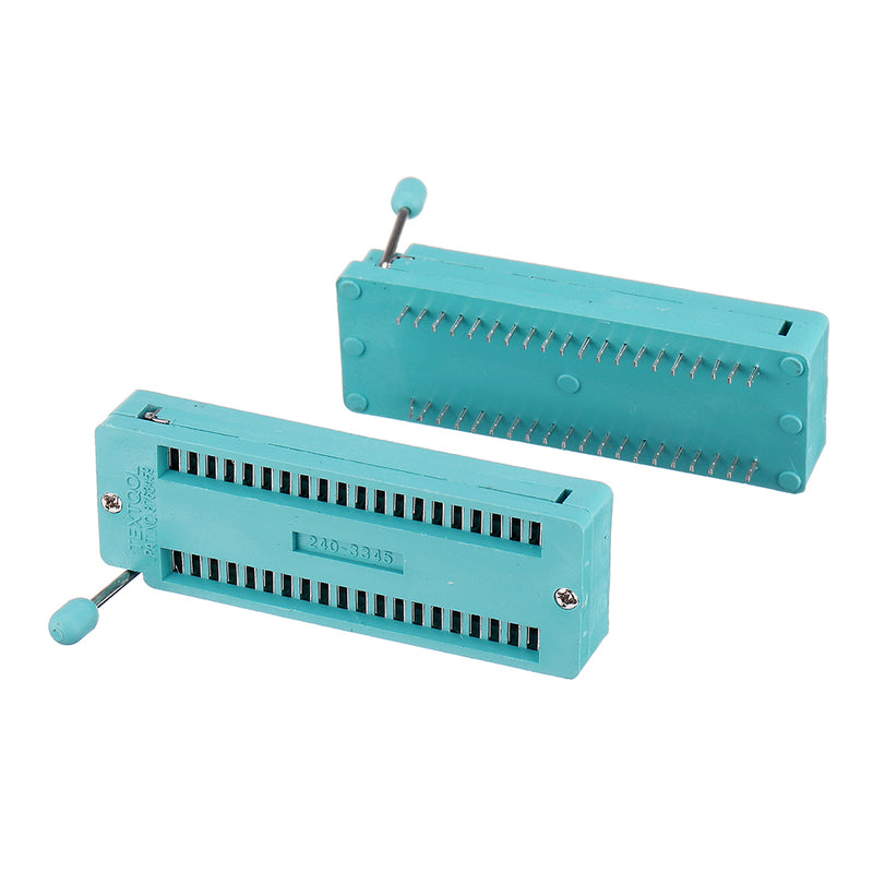 2pcs IC Lock Seat Zif Socket Test Universal zif Sockets 40Pin