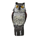 Bird Repeller Garden Cat Scarer Rabbit Pest Control Deterrent Repel Lifelike Owl