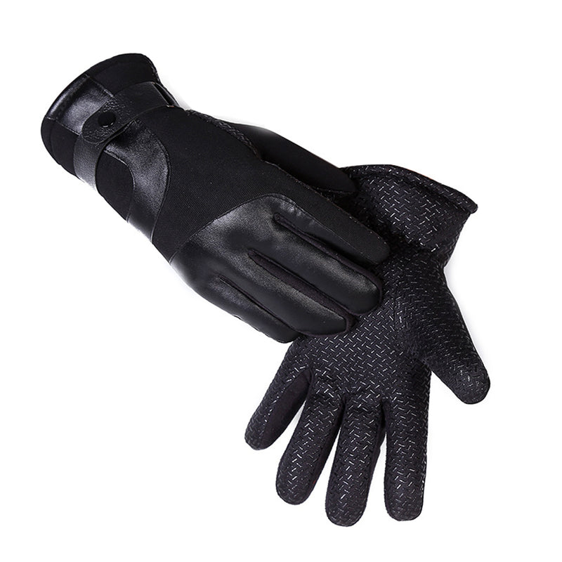 Anti-slip Touch Screen/Leather Gloves Warmer Thermal Windproof Waterproof Skiing Motorcycle