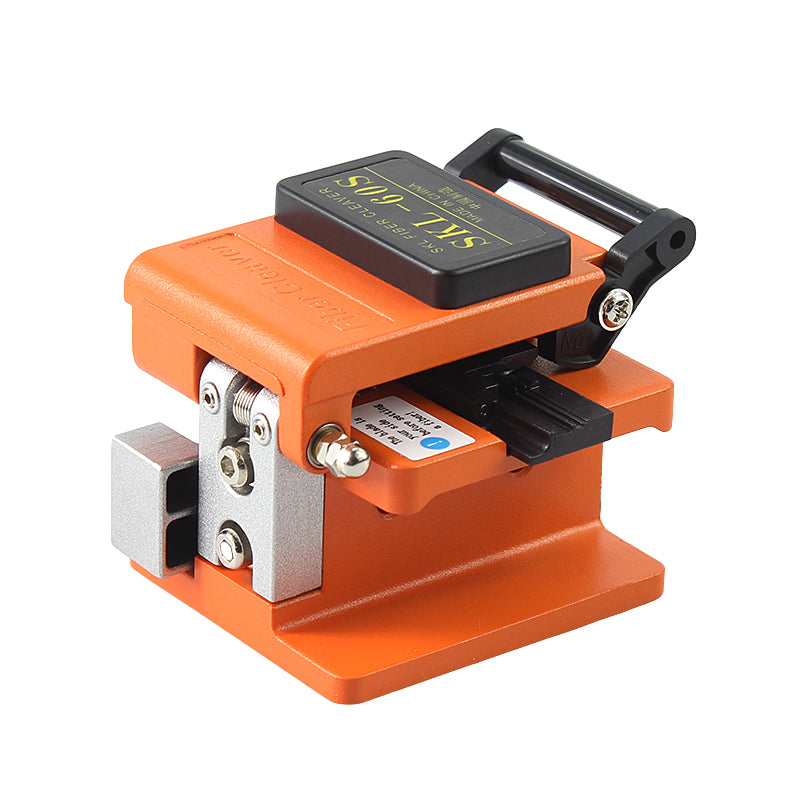 Raitool SKL-60S Optical Fiber Cutter Cutter FTTH High Precision Fiber Cleaver Orange with bag