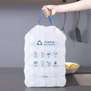 90 Pcs Garbage Cassification Degradable Garbage Bag Set Portable Outdoor Home Clean Trash Bags Storage Bags