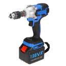 128VF 520N.m Max Cordless Electric Impact Wrench Brushless 19800mah Li-Ion Hight Torque Drill Driver