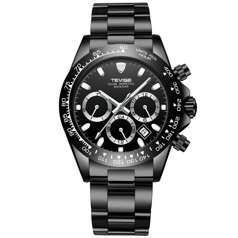 TEVISE T822A Luminous Display Business Style Men Wrist Watch Multi Function Automatic Mechanical Watch