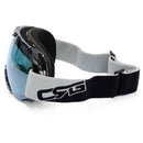 Motorcycle Racing Anti Fog Goggles UV Dual Lens Snowboard Ski Goggles