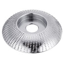 Drillpro 85x16/110x22mm Arc Wood Carving Disc Shaping Disc Angle Grinding Wheel Sanding Carving Rotary Tool Abrasive Disc for Angle Grinder