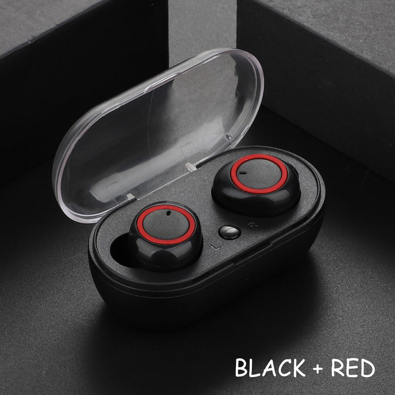 SQ-W1 TWS Wireless bluetooth 5.0 Touch Headset Stereo In-ear Mini CVC8.0 Waterproof Earphone With Mic