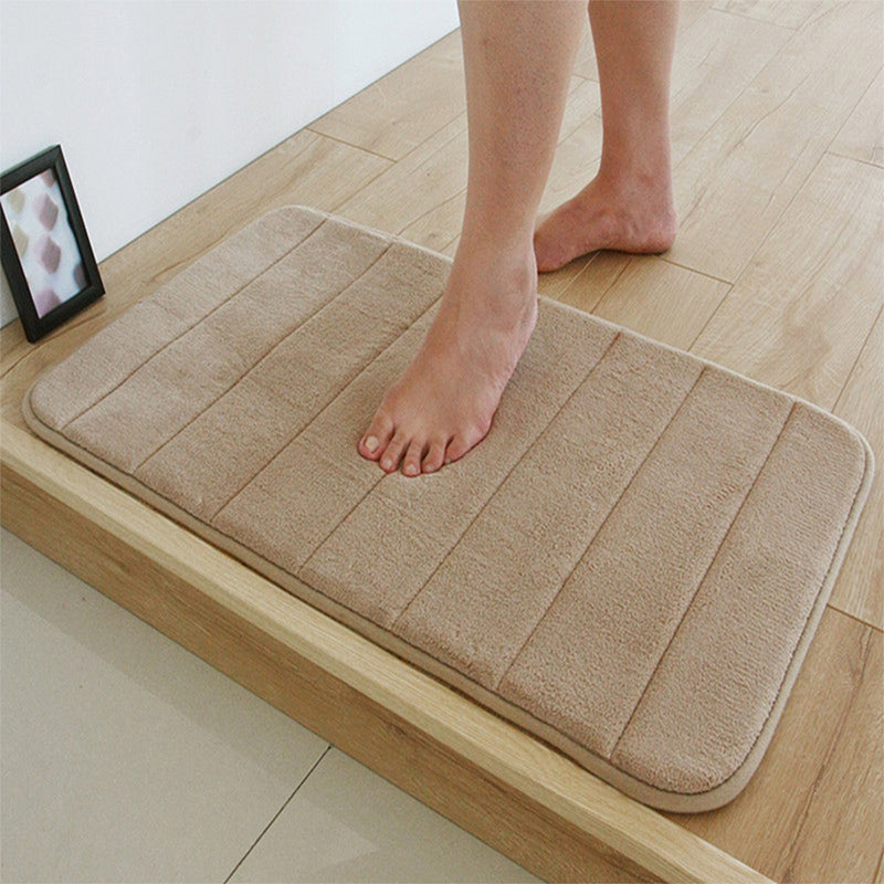 Anti-Slip Memory Foam Mat Absorbent Bath Bathroom Kitchen Floor Shower Carpet