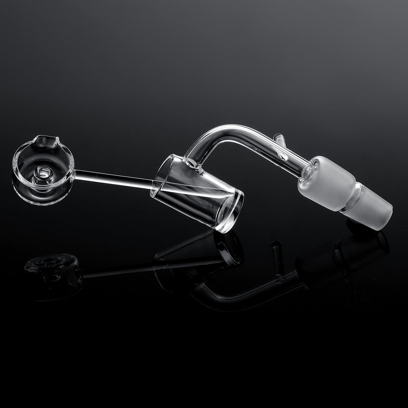 2PCS Clear Glass Carb Cap For Quartz Banger Nail Titanium Nail