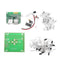 DIY Colorful Christmas Tree bluetooth MP3 Electronic Production Kit Music Remote Control Audio