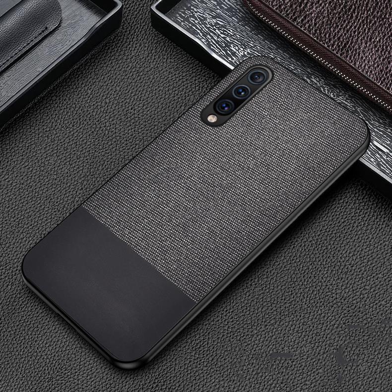 Bakeey Cotton Cloth Protective Case For Samsung Galaxy A50 2019 Anti Fingerprint Back Cover