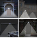 6W 48 LED Solar Powered 4 Modes 1000LM Radar Sensor Wall Street Light Waterproof IP65 Outdoor Yard