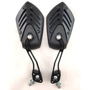 BIKIGHT Aluminum Alloy Bike Bicycle Universal Mirror Adjustable Motorcycle Electric Cycling Rearview