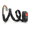 7/8inch Motorcycle Handlebar LED Headlight Flameout Startup Light Switch Double Flash