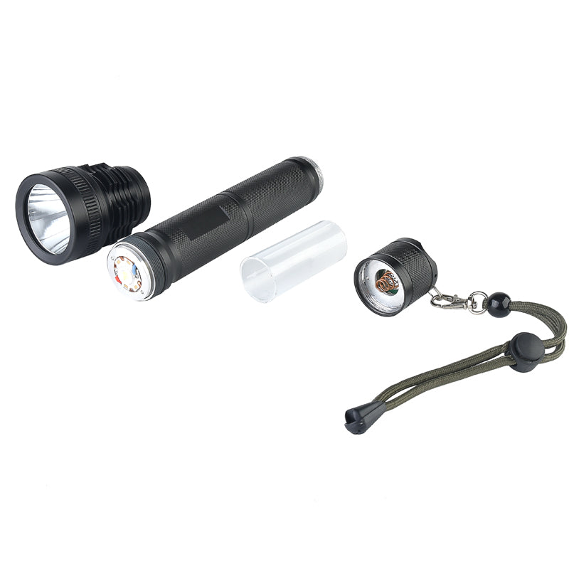 XANES 1401A XHP50 2150Lumens Brightness LED Flashlight Camping Torch 18650/26650