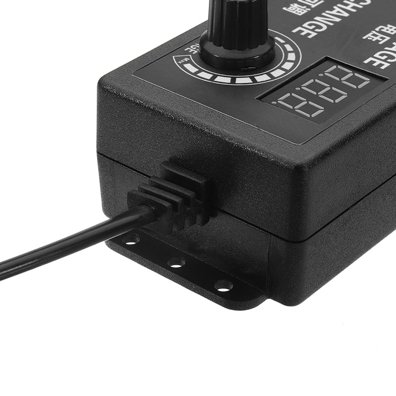 Excellway 3-12V 5A 60W AC/DC Adapter Switching Power Supply Regulated Power Adapter Display