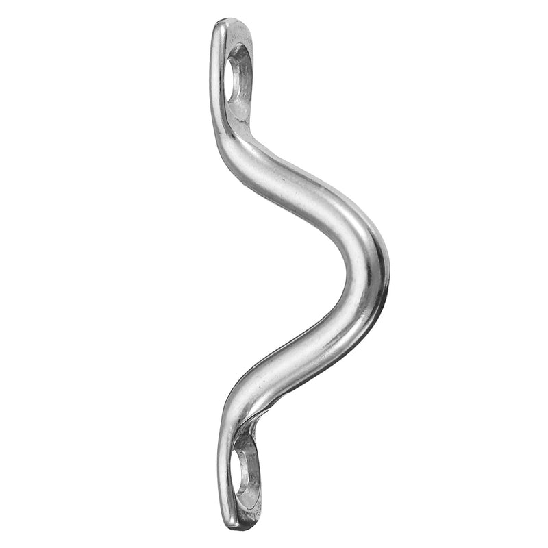 4mm Stainless Steel Bimini Top Pad Wire Eye Straps Loop Boat Plate Staple Ring Door Pulls