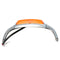 Front Fender Tip Light With Amber Light Lens For Harley Davidson FLT FLHR FLSTC FLSTN