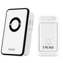 CACAZI 38 Tunes Wireless Cordless Waterproof Doorbell Remote Control Door Bell Chime No Need Battery