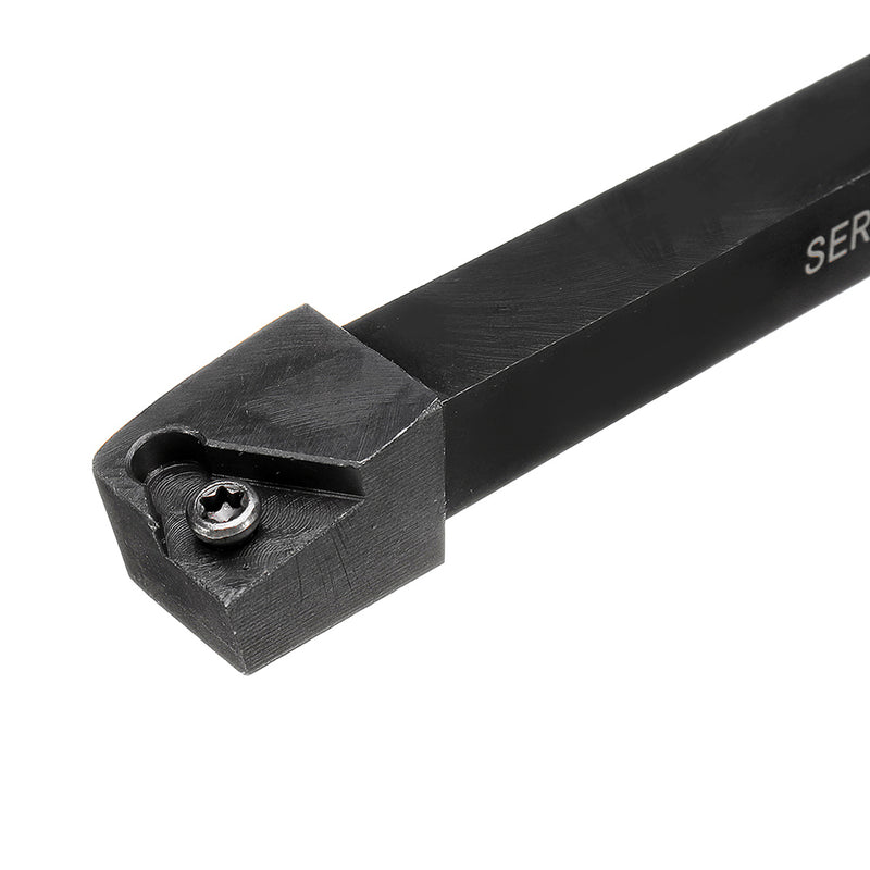 SER1212H16 External Thread Turning Tool Holder 12x100mm Lathe Boring Bar For 16ER AG60 Inserts