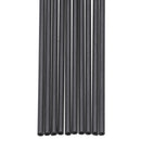 10Pcs/Set 400mm Round Carbon Fiber Tube Pure Carbon Hollow Pipe Roll Wrapped Matt Surface for RC Airplane DIY Tool