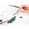 MINI Mtweezer Set Electronics Industrial Tweezer Anti-static Curved Straight Tip Precision Forceps