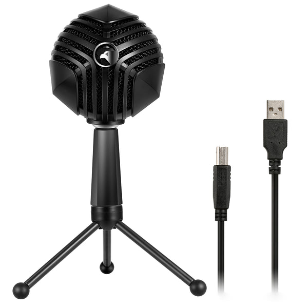 Yanmai GM-888 USB Wired Cardioid Condenser Microphone with Tripod