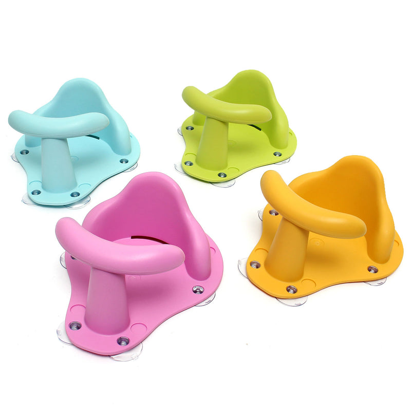 4 Colors Baby Bathtub Ring Seat Infant Children Shower Toddler Kids Anti Slip Security Safety Chair