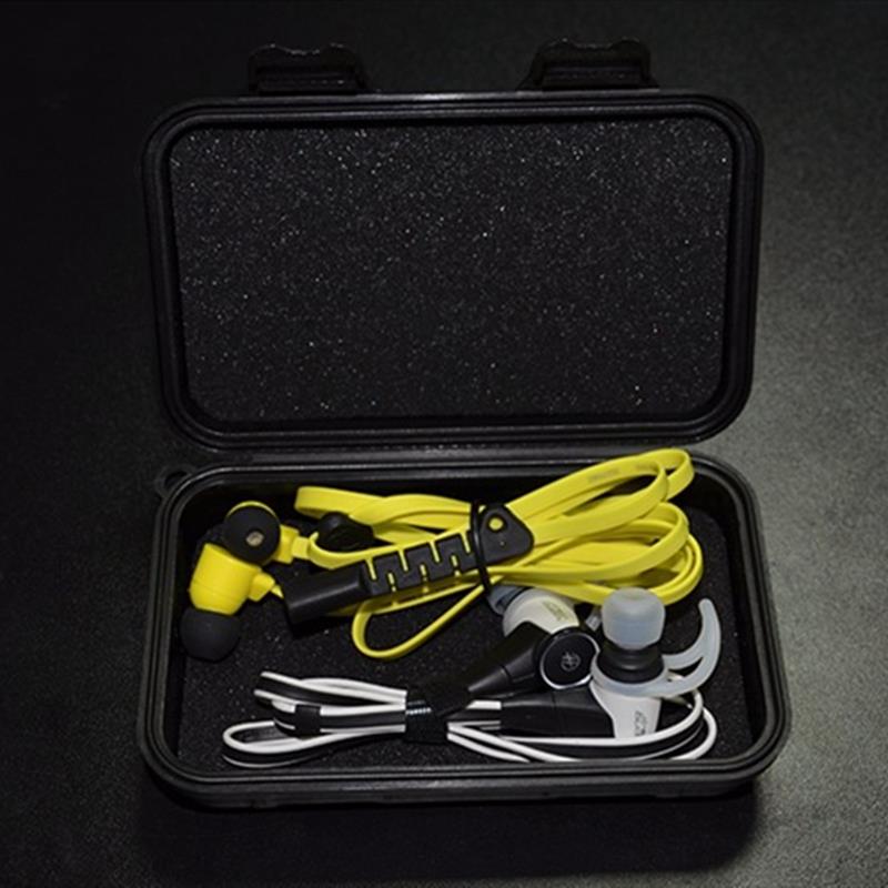 Original KZ Foam Dust-proof Moistureproof Cable Accessory Storage Bag Box for Earphone Headphone