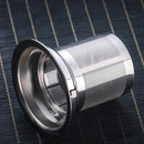 750ml Clear Glass Teapot Stainless Infuser & Lid Steeping Tea Flower Tea Pot