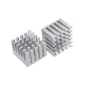 5Pcs 20x20x15mm DIY IC Chip Heat Sink Extruded Cooler Aluminum Heat Sink
