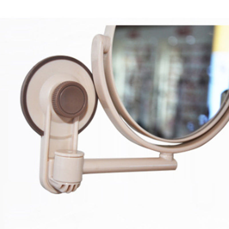 360 Suction Cup No Fog Free Shaving Shave Bathroom Makeup Double-sided Mirrors
