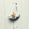 Mediterranean Style Pothook Nautical Hat Clothes Home Wall Hooks Hangers Hanging Decoration