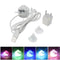1W Aquarium Fish Tank Submersible LED Spotlight Air Bubble Light Underwater Lamp AC110V-220V