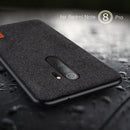 Bakeey Luxury Fabric Splice Soft Silicone Edge Shockproof Protective Case For Xiaomi Redmi Note 8 Pro
