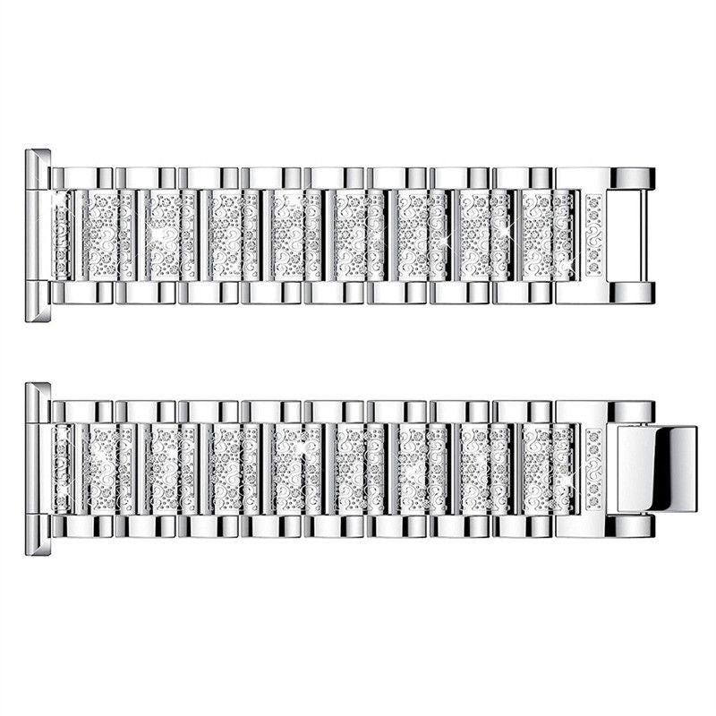 Bakeey Diamond Watch Strap Fashionable Three beads Watch Band for Garmin Fenix Chronos