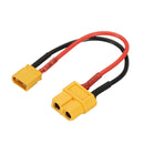 5Pcs 10cm 20AWG XT60 Female Plug to XT30 Male Plug Cable Adapter for Battery Charging